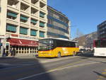 (214'816) - PostAuto Wallis - Nr. 5/VS 355'167 - Irisbus am 22. Februar 2020 beim Bahnhof Sion