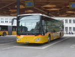 (216'698) - PostAuto Wallis - Nr. 3/VS 414'345 - Mercedes am 2. Mai 2020 beim Bahnhof Sion