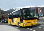 (247'245) - PostAuto Wallis - Nr. 24/VS 317'837/PID 5322 - Irisbus (ex TMR Martigny Nr. 139) am 16. Mrz 2023 beim Bahnhof Sion