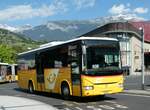 (251'188) - PostAuto Wallis - Nr. 21/VS 365'402/PID 5039 - Irisbus am 9. Juni 2023 beim Bahnhof Sion