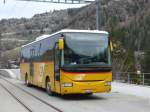 (159'609) - Zerzuben, Visp-Eyholz - Nr. 61/VS 34'202 - Irisbus am 2. April 2015 beim Bahnhof St. Niklaus