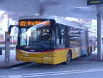 (202'436) - PostAuto Wallis - VS 32'092 - Scania/Hess (ex In Albon, Visp) am 16. Mrz 2019 beim Bahnhof Visp