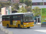 Visp/679026/210645---bus-trans-visp---vs (210'645) - BUS-trans, Visp - VS 113'000 - Irisbus am 27. Oktober 2019 beim Bahnhof Visp