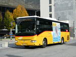 Visp/794023/241991---bus-trans-visp---vs (241'991) - BUS-trans, Visp - VS 113'000 - Irisbus am 30. Oktober 2022 beim Bahnhof Visp