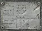 (245'015) - Typenschild - BUS-trans, Visp - am 14. Januar 2023 beim Bahnhof Visp