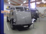 (221'983) - Mineralquelle, Eptingen - FBW/FHS (ex AAGR Rothenburg/1941: Umbau zu Elektrolastwagen) am 18. Oktober 2020 in Wetzikon, FBW-Museum