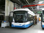 (236'406) - VBZ Zrich - Nr. 94 - Hess/Hess Doppelgelenktrolleybus am 28. Mai 2022 in Zrich, Garage Hardau