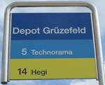 winterthur/744902/165899---sbw-haltestellenschild---winterthur-depot (165'899) - SBW-Haltestellenschild - Winterthur, Depot Grzefeld - am 26. September 2015