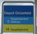 winterthur/744903/165900---sbw-haltestellenschild---winterthur-depot (165'900) - SBW-Haltestellenschild - Winterthur, Depot Grzefeld - am 26. September 2015