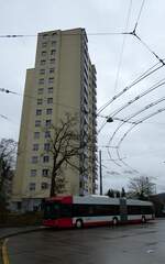 sw-wv-vw-winterthur/910567/284998---sw-winterthur---nr (284'998) - SW Winterthur - Nr. 106 - Hess/Hess Gelenktrolleybus am 21. Februar 2026 in Winterthur, W�lflingen