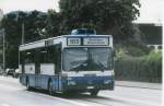 (024'033) - VBZ Zrich - Nr. 625/ZH 540'625 - Mercedes am 11. Juli 1998 in Zrich, Brkliplatz 