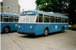 (032'427) - VBZ Zrich - Nr. 1 - FBW/SWS Trolleybus am 26. Juni 1999 in Zrich, Garage Hardau
