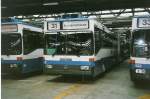 (032'603) - VBZ Zrich - Nr. 2 - Mercedes Gelenktrolleybus am 26. Juni 1999 in Zrich, Garage Hardau