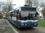 (143'790) - VBZ Zrich - Nr. 140 - Mercedes Gelenktrolleybus am 21. April 2013 in Zrich, Hungerbergstrasse