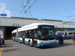 (183'686) - VBZ Zrich - Nr. 175 - Hess/Hess Gelenktrolleybus am 20. August 2017 in Zrich, Garage Hardau