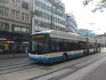 zurich/715313/220963---vbz-zuerich---nr (220'963) - VBZ Zrich - Nr. 87 - Hess/Hess Doppelgelenktrolleybus am 22. September 2020 in Zrich, Lwenstrasse