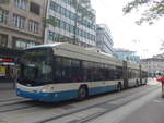zurich/715316/220966---vbz-zuerich---nr (220'966) - VBZ Zrich - Nr. 75 - Hess/Hess Doppelgelenktrolleybus am 22. September 2020 in Zrich, Lwenstrasse