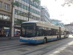 zurich/715391/220971---vbz-zuerich---nr (220'971) - VBZ Zrich - Nr. 77 - Hess/Hess Doppelgelenktrolleybus am 22. September 2020 in Zrich, Lwenstrasse