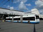 (236'365) - VBZ Zrich - Nr. 77 - Hess/Hess Doppelgelenktrolleybus am 28. Mai 2022 in Zrich, Garage Hardau