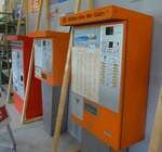 (205'277) - ZVB-Billetautomaten am 18. Mai 2019 in Neuheim, ZDT