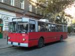(136'275) - BKV Budapest - Nr. 931 - ZiU Trolleybus am 3. Oktober 2011 in Budapest, M Andrssy t (Opera)