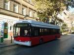 (136'287) - BKV Budapest - Nr. 611 - Ganz-Skoda Trolleybus am 3. Oktober 2011 in Budapest, M Andrssy t (Opera)