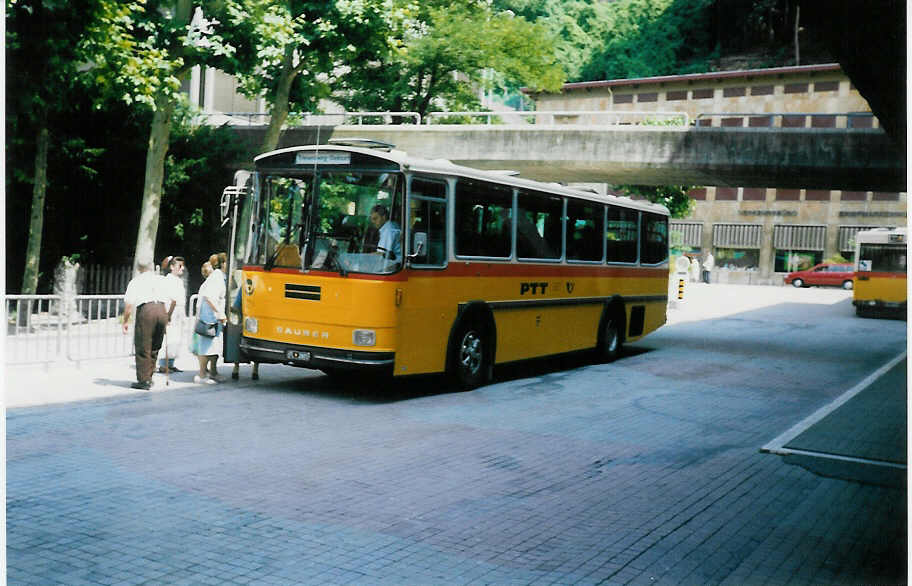 (012'635) - Frommelt, Vaduz - Nr. 20/FL 2601 - Saurer/Hess (ex P 24'200) am 26. Juli 1995 in Vaduz, Post