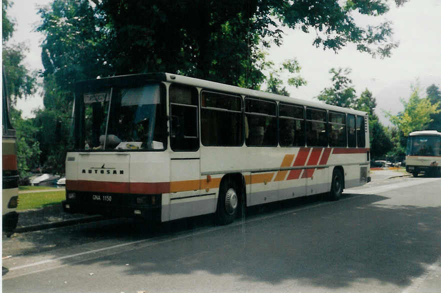 (014'602) - Aus Polen: GNA 1150 - Autosan am 25. Juli 1996 in Thun, Lachen