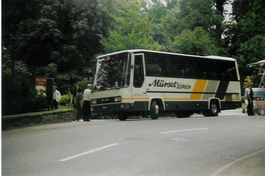 (014'700B) - Mrset, Zrich - ZH 5289 - MAN am 15. August 1996 in Thun, Schadau