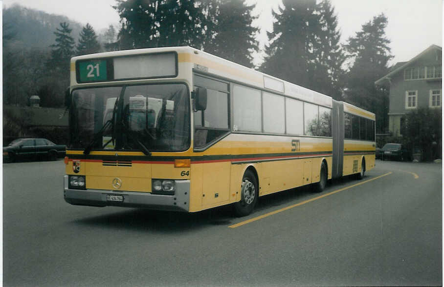 (016'322) - STI Thun - Nr. 64/BE 434'764 - Mercedes am 9. Mrz 1997 bei der Schifflndte Thun