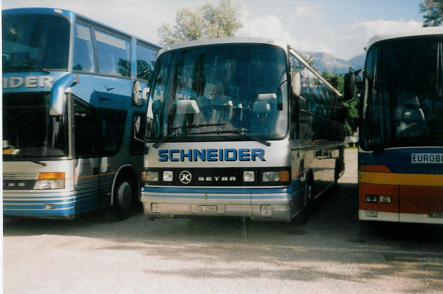 (017'400B) - Schneider, Langendorf - SO 21'950 - Setra am 20. Juni 1997 in Thun, Lachenwiese
