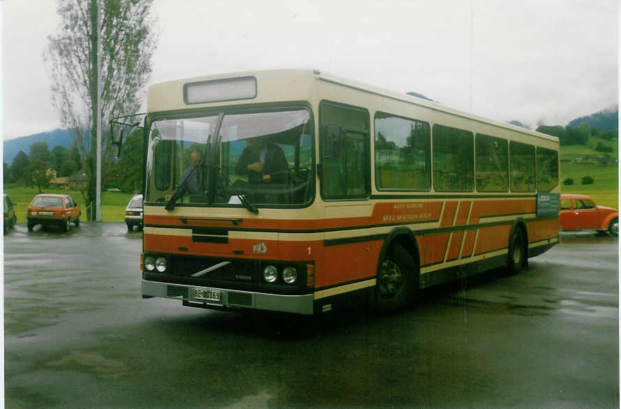 (019'336) - ASKA Aeschi - Nr. 1/BE 26'869 - Volvo/FHS am 13. September 1997 in Aeschi, Garage