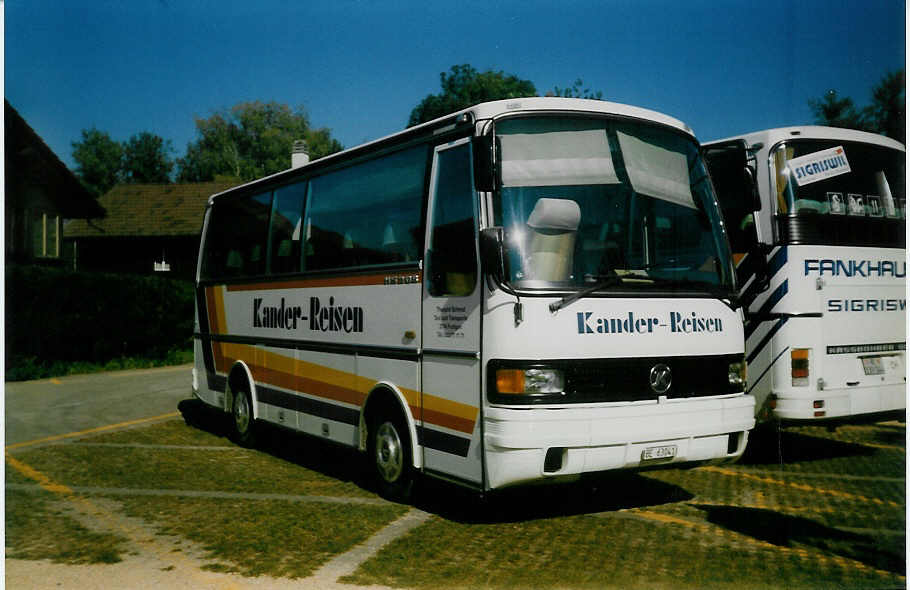 (019'810) - Kander-Reisen, Frutigen - Nr. 2/BE 63'041 - Setra am 5. Oktober 1997 in Erlach