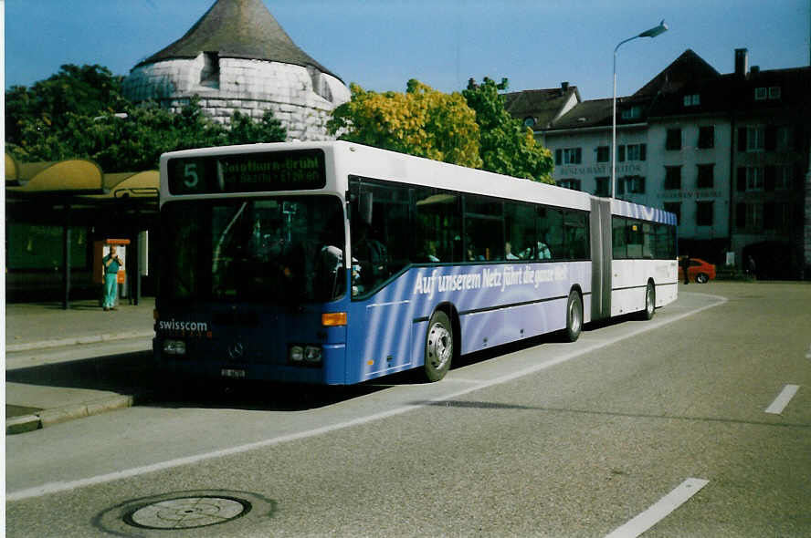 (019'826) - BSU Solothurn - Nr. 58/SO 66'705 - Mercedes am 6. Oktober 1997 in Solothurn, Amthausplatz