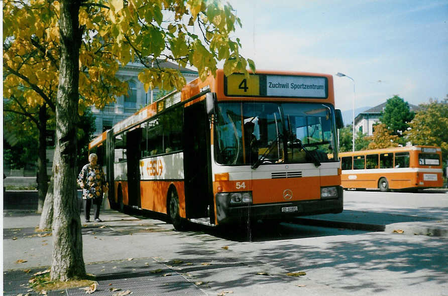 (019'831) - BSU Solothurn - Nr. 54/SO 61'891 - Mercedes am 6. Oktober 1997 in Solothurn, Amthausplatz