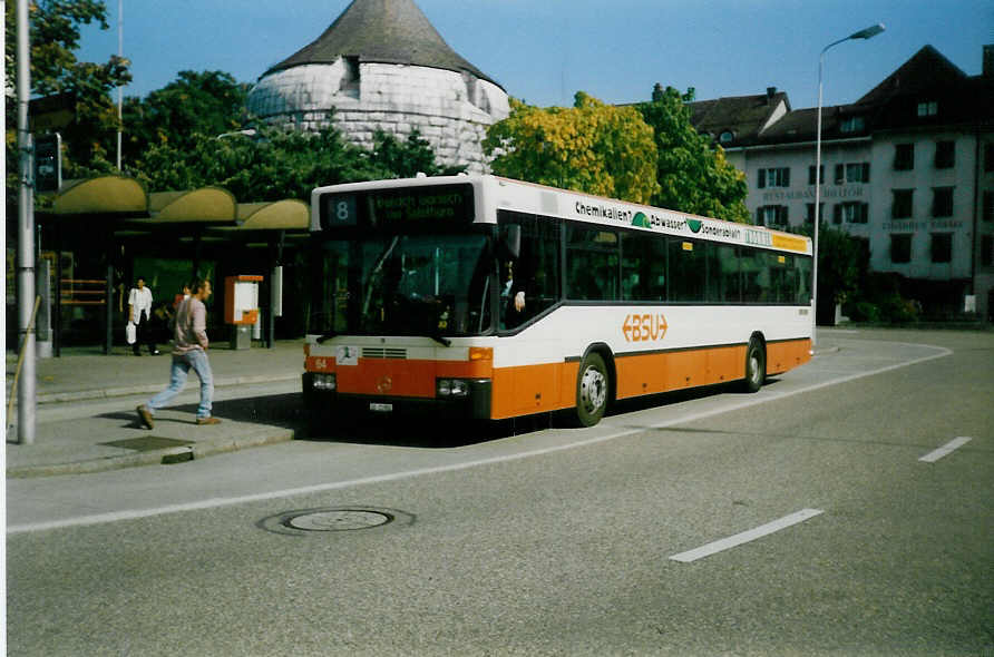 (019'833) - BSU Solothurn - Nr. 64/SO 21'980 - Mercedes am 6. Oktober 1997 in Solothurn, Amthausplatz