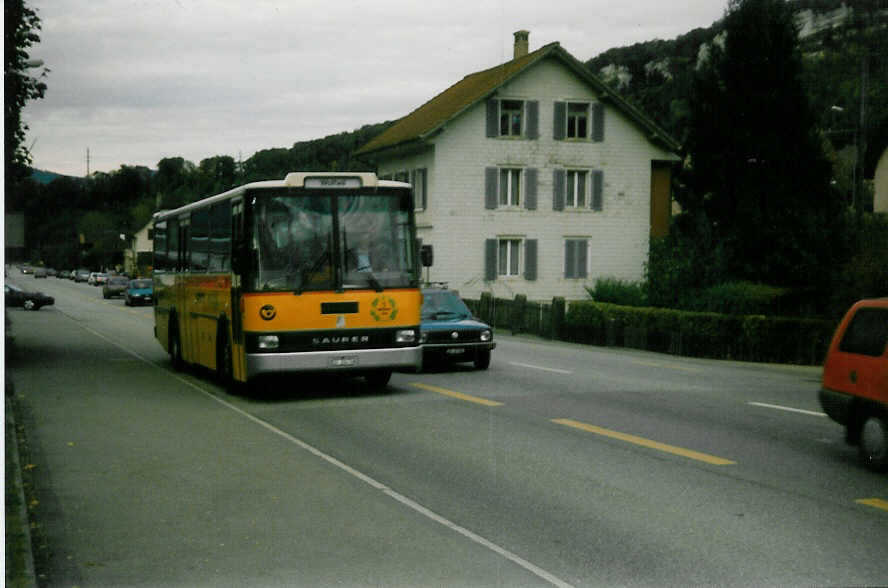 (020'223) - Wyss, Boningen - Nr. 13/SO 20'476 - Saurer/R&J am 11. Oktober 1997 in Aarburg, Hauptstrasse
