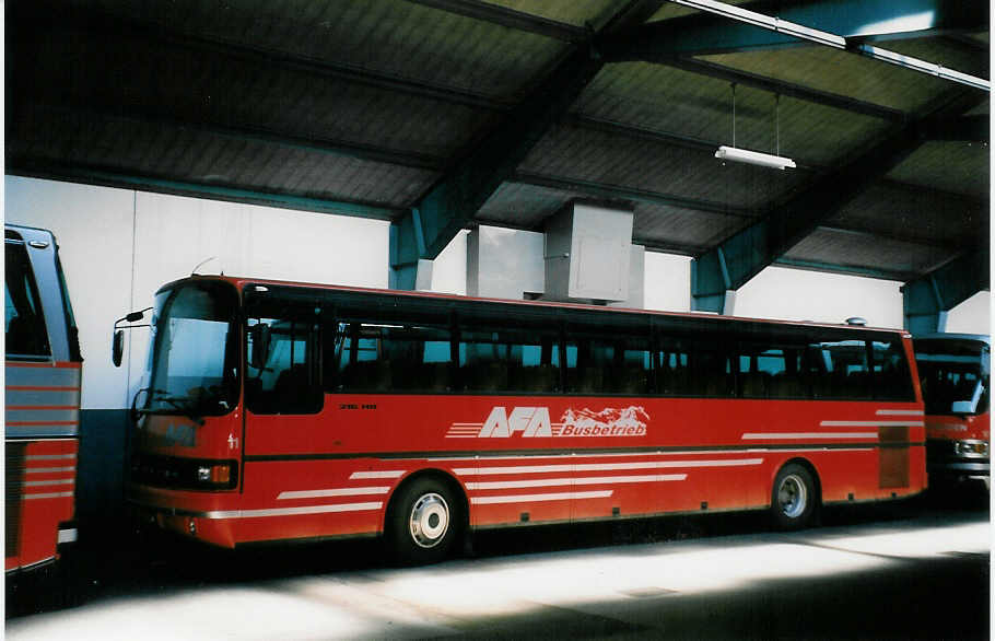 (023'809) - AFA Adelboden - Nr. 11/BE 26'701 - Setra am 4. Juli 1998 im Autobahnhof Adelboden
