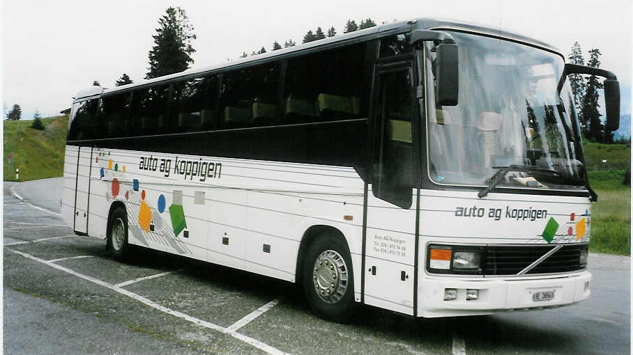 (023'828) - AAGK Koppigen - Nr. 23/BE 26'563 - Volvo am 7. Juli 1998 auf dem Jaunpass