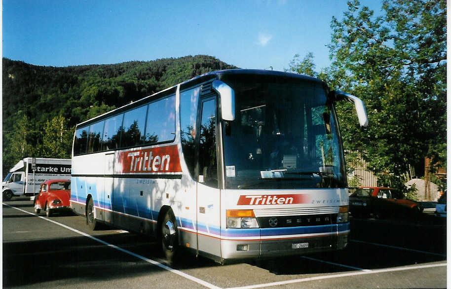 (024'107) - Tritten, Zweisimmen - BE 26'689 - Setra am 12. Juli 1998 in Thun, Seestrasse