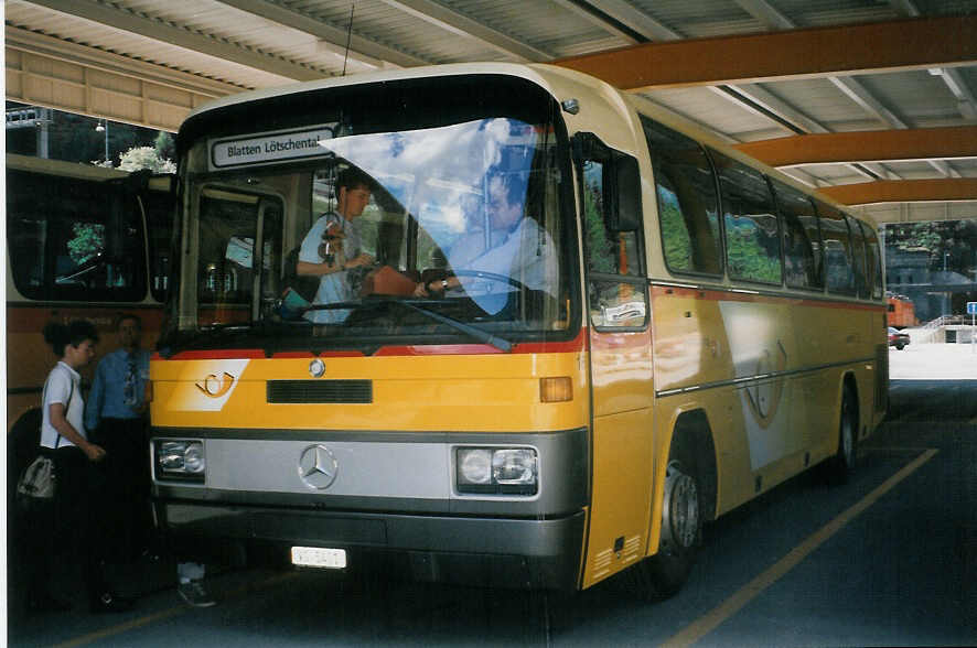 (024'603) - Jaggi, Kippel - Nr. 16/VS 5401 - Mercedes am 14. Juli 1998 in Goppenstein, Postautostation