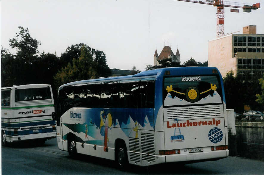 (026'208) - Jaggi, Kippel - Nr. 51/VS 46'758 - Mercedes am 20. September 1998 bei der Schifflndte Thun