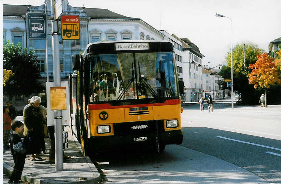 (026'732) - Flury, Balm - SO 121'462 - NAW/Hess (ex Steiner, Altbron Nr. 11) am 5. Oktober 1998 in Solothurn, Amthausplatz