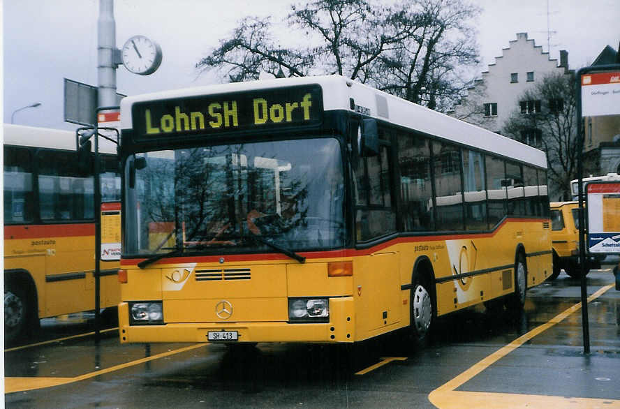 (027'826) - Rattin, Schaffhausen - Nr. 13/SH 413 - Mercedes am 16. November 1998 in Schaffhausen, Bushof