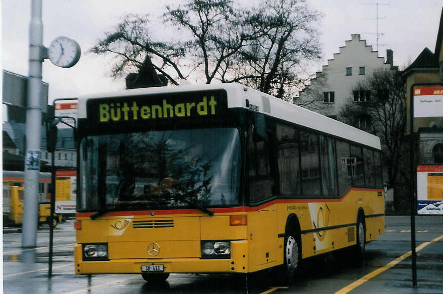 (027'909) - Rattin, Schaffhausen - Nr. 13/SH 413 - Mercedes am 16. November 1998 in Schaffhausen, Bushof
