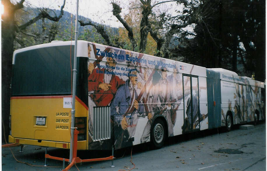 (027'934) - PTT-Regie - P 27'731 - Volvo/Hess am 18. November 1998 in Thun, Aarefeld (150 Jahre Bundesstaat)