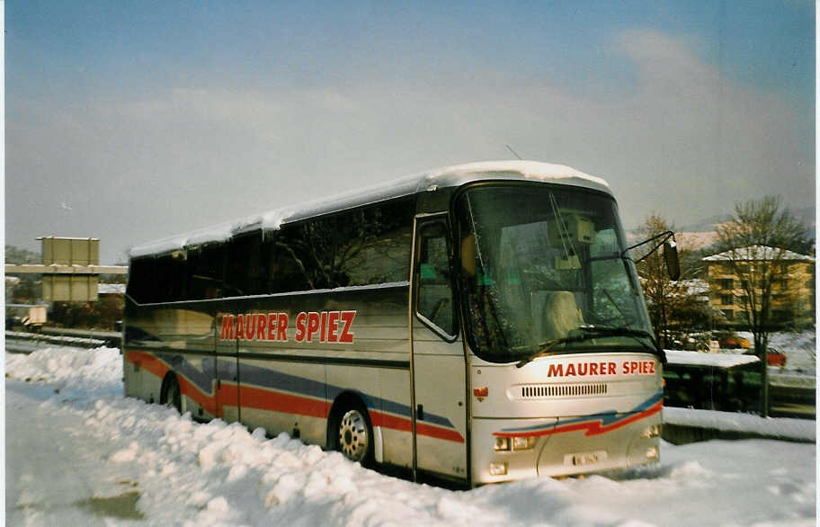 (029'319) - Maurer, Spiez - BE 55'479 - Bova am 13. Februar 1999 in Spiez, Restaurant Bren