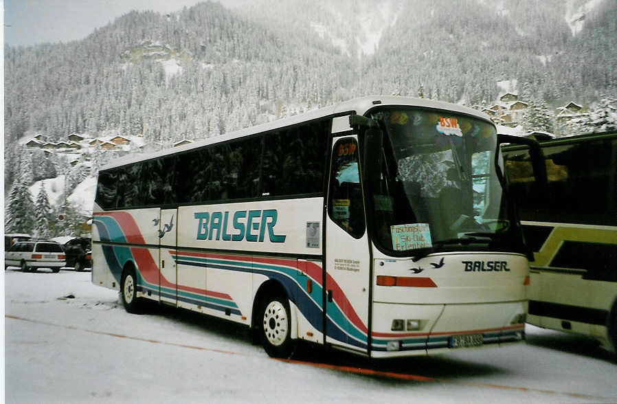 (029'321) - Aus Deutschland: Balser, Bdingen - FB-DA 888 - Bova am 13. Februar 1999 in Adelboden, ASB