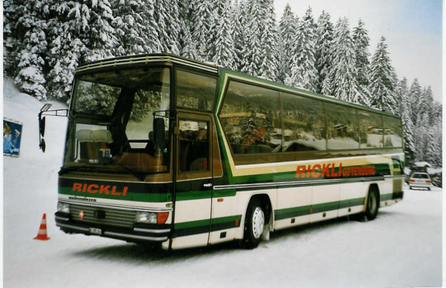 (029'322) - Rickli, Gutenburg - Nr. 1/BE 295'294 - Drgmller am 13. Februar 1999 in Adelboden, ASB