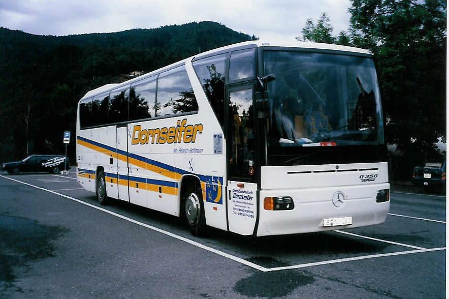 (031'817) - Aus Deutschland: Dornseifer, Erndtebrck - S-AL 282 - Mercedes am 4. Juni 1999 in Thun, Seestrasse